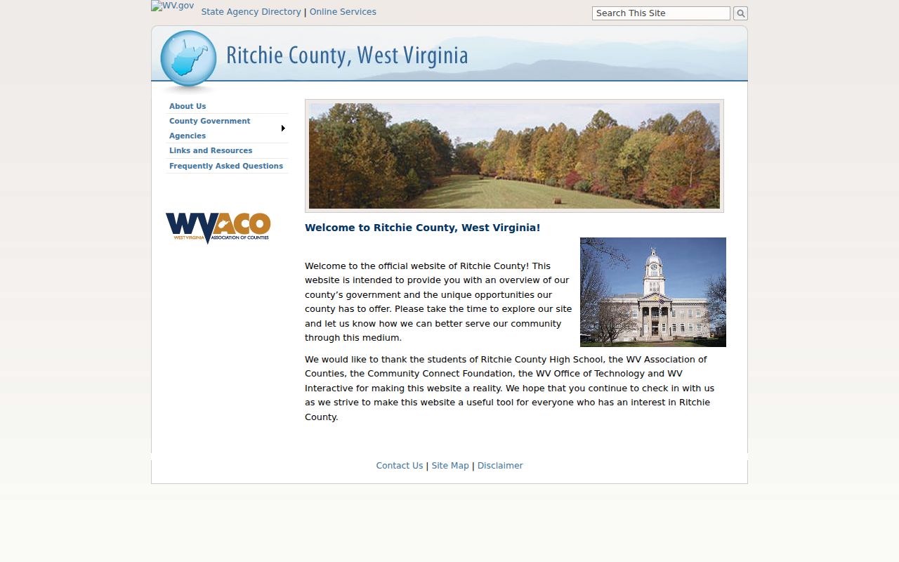 Ritchie County criminal records official county gateway